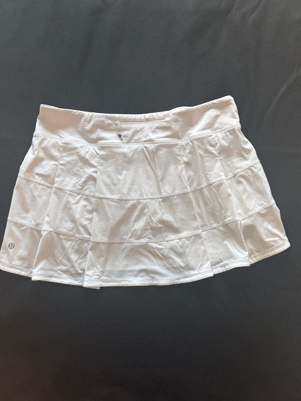 lululemon athletica White Tiered Athletic Skirt